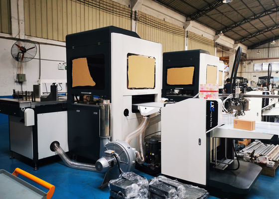 Máquina da fabricação da caixa de bolo de Smartphone do presente de Min Rigid Box Making Machine dos PCes do vinho 40