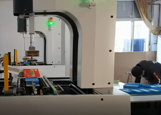 Comprimento rígido 10mm 100mm da dobradura da máquina de envolvimento da caixa da sapata comercial