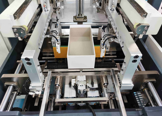 Alta velocidade esperta de fabricação de empacotamento da máquina 15pcs/min da caixa de L80XW70mm