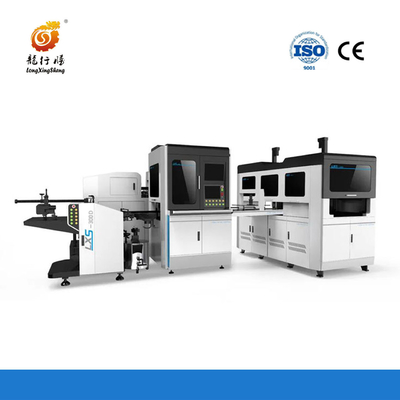 LS-300D Autoamtic High-Speed Intelligent Rigid Box Making Machine para Collar Ring Bracelet Box