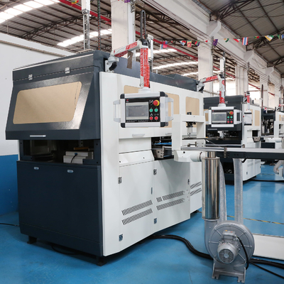 máquina de envolvimento do estiramento da caixa 14kw, colagem 380v quente que cola a máquina