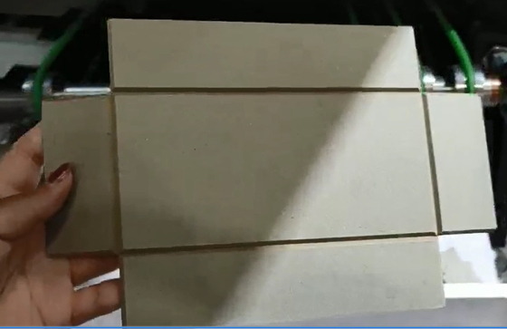 LS-1200C Máquina automática de escoamento de placas de dupla direção para escoamento de MDF de papelão