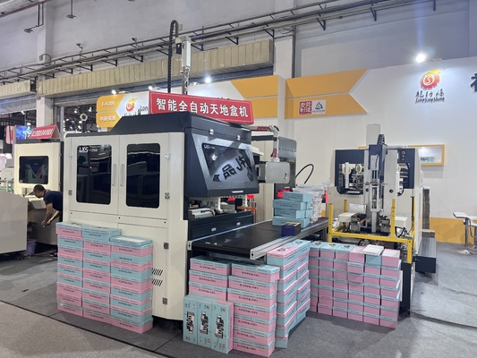 Da máquina rígida da cartonagem da joia do cartão empacotamento esperto automático