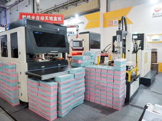 Máquina automática de fabricação de caixas rígidas de dupla função para fabricante de caixas de relógio