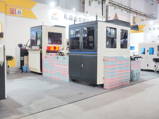 Máquina automática de fabricação de caixas rígidas de dupla função para fabricante de caixas de relógio