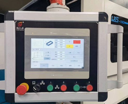 Cartonagem rígida esperta automática que forma a máquina com sistema do PLC para a caixa de presente de empacotamento do cartão