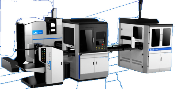 Máquina de dobrar caixas rígidas totalmente automática para revestimento de papel,