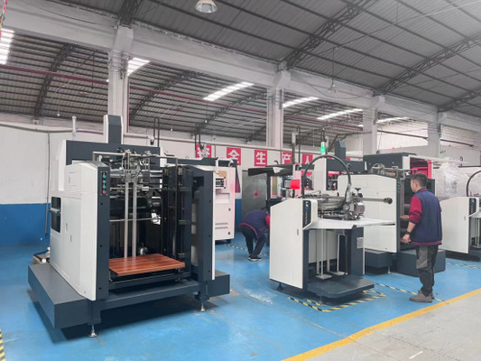 Máquina rígida elétrica da cartonagem com seção dobro de Foming, peso personalizado