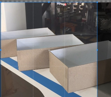 Máquina automática para ranhurar placas de madeira LS-1200B para fabricação de caixas