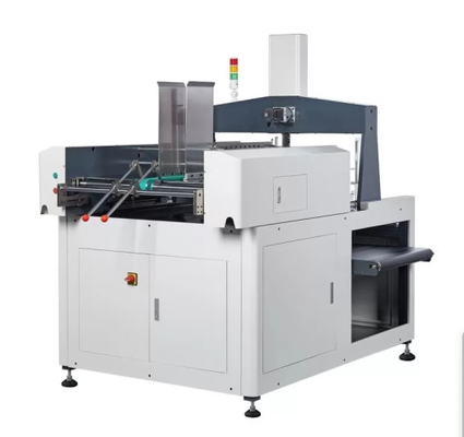 Máquina automática de adesão de papel e canto de alta velocidade, alta precisão e alta eficiência