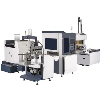 Máquina rígida funcional dupla automática da cartonagem com função da caixa e do caso