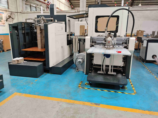 Presente inteiramente auto Ring Rigid Box Making Machine da joia com posicionamento visual
