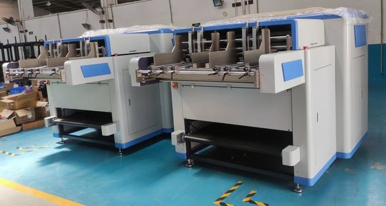 Caixa rígida de 8 entalhes que sulca a máquina com velocidade 35 medidores pelo minuto para o sulco da folha