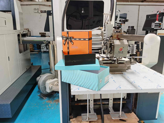Chapéu rígido de Cigarate da joia que faz a máquina de empacotamento da cartonagem da máquina 400mm