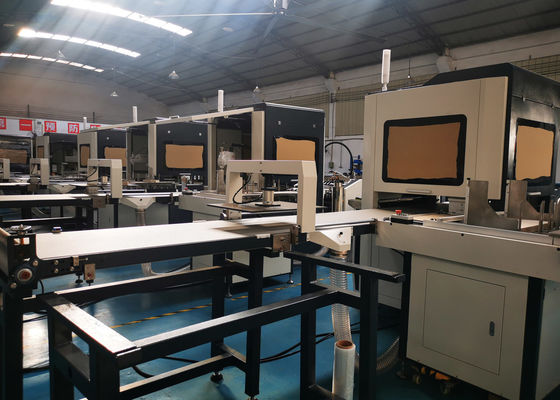 Máquina de envolvimento da caixa e colagem da máquina para tamanhos diferentes da caixa