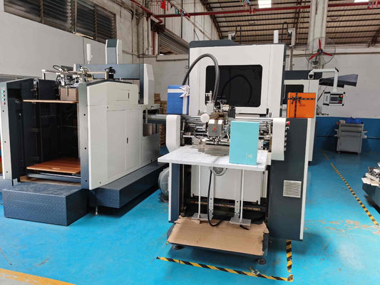 Posicionamento visual rígido de Tray Rigid Box Making Machine 0.2mm da tampa
