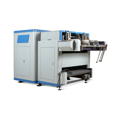 Cartão de papel da caixa de LS-1200S que sulca a máquina 35m/Min Digital