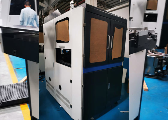 Caixa de empacotamento que posiciona a máquina H2101mm de papel que cola a caixa que cola a máquina