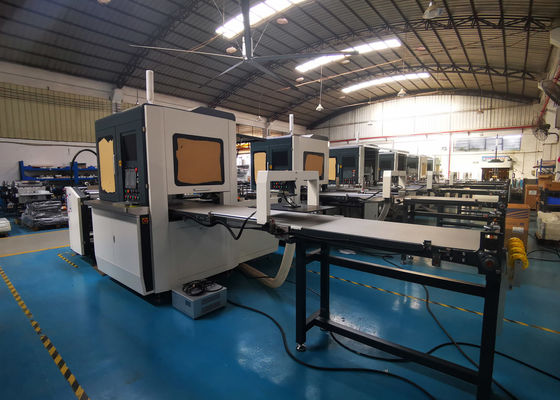 Caixa de empacotamento que posiciona a máquina H2101mm de papel que cola a caixa que cola a máquina