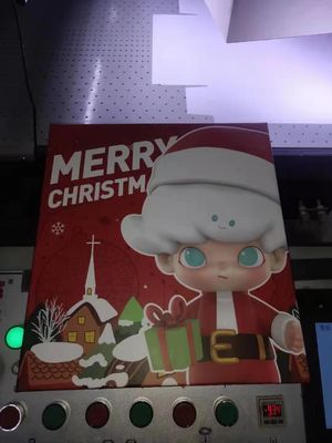 Máquina de colagem de papel da caixa rígida da máquina L5989XW3182XH2100mm da cartonagem do presente do Natal