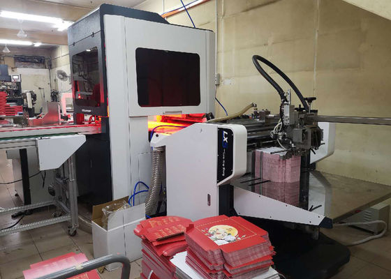 Máquina de colagem de papel da caixa rígida da máquina L5989XW3182XH2100mm da cartonagem do presente do Natal
