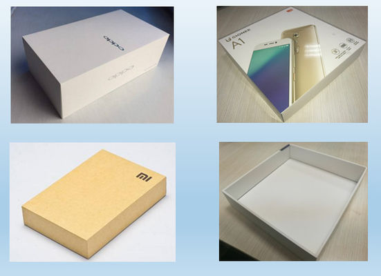 Perfume a máquina de envolvimento rígida da caixa do telefone celular para Ring Boxes