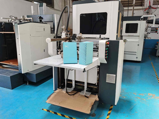 Máquina rígida doce 110mm 550mm da fabricação da caixa da caixa da máquina 320gsm da cartonagem
