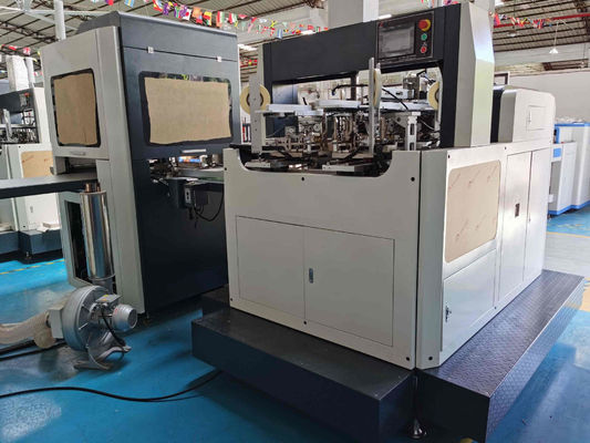 Máquina de fabricação 300gsm da caixa automática rígida do presente dos doces do casamento com posicionamento visual