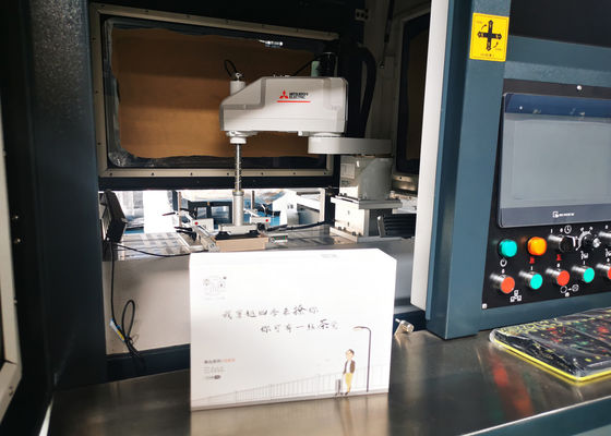 Caixa de colagem de papel da máquina H2112mm da caixa rígida que cola a máquina para o telefone celular