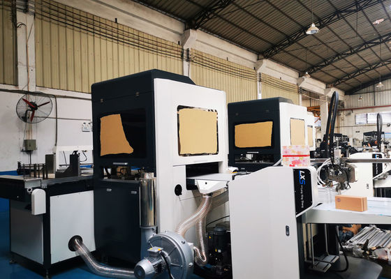 Máquina 40pcs/Min Book Cover Wrapping Machine do forro ISO9001 de papel