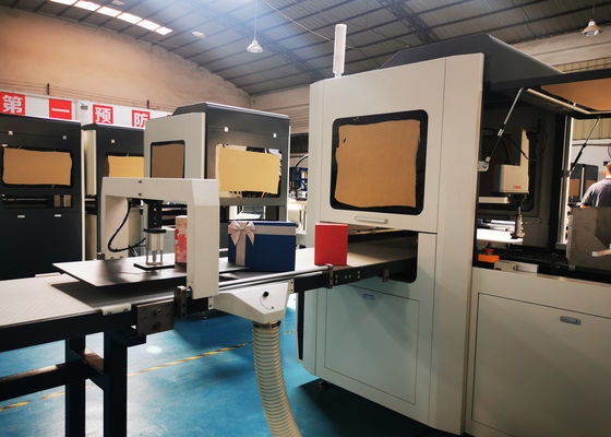 máquina de empacotamento da fabricação da caixa de papel da máquina L5983mm da cartonagem 33pcs/min