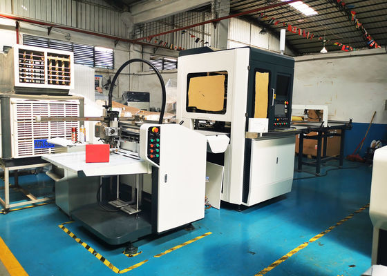 Máquina de pressão dobro de colagem de papel da máquina e da caixa com velocidade de trabalho alta