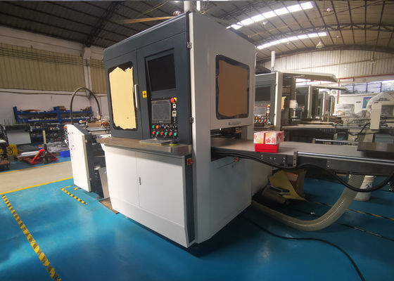 Caixa de colagem de papel da máquina ISO9001 do presente que posiciona a cola para a caixa rígida