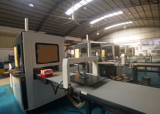 máquina de empacotamento da fabricação da caixa de papel da máquina L5983mm da cartonagem 33pcs/min