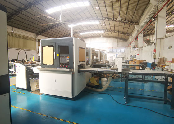 máquina de empacotamento da fabricação da caixa de papel da máquina L5983mm da cartonagem 33pcs/min