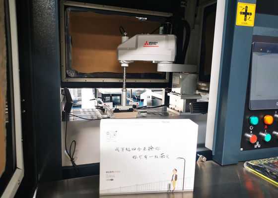 Caixa do perfume da parte alta de LS-450plus que cola e que posiciona a máquina para a caixa rígida