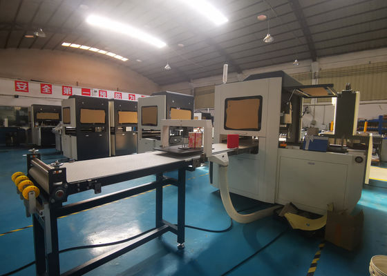 Caixa do perfume da parte alta de LS-450plus que cola e que posiciona a máquina para a caixa rígida
