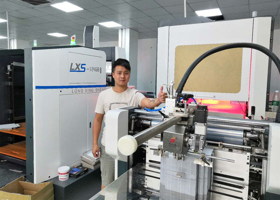 Sistema de envolvimento rígido de empacotamento esperto automático da caixa do telefone do fabricante da caixa de cartão da máquina da cartonagem do relógio