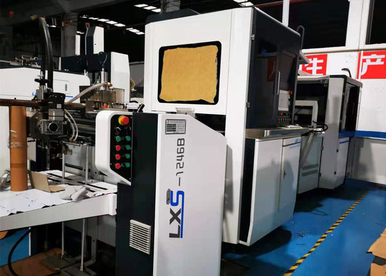 Máquina do LS 450 S. Caixa Positioning que é usada para colar a caixa interna no papel para fazer a caixa do telefone celular.