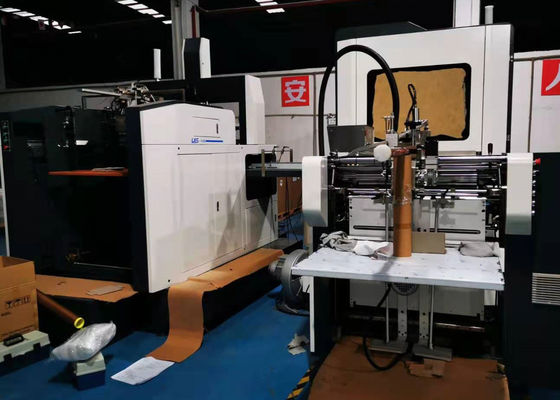 Máquina do LS 450 S. Caixa Positioning que é usada para colar a caixa interna no papel para fazer a caixa do telefone celular.
