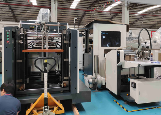 PCes rígidos automáticos espertos Min Speed da planta 25 da corrugação da máquina da cartonagem