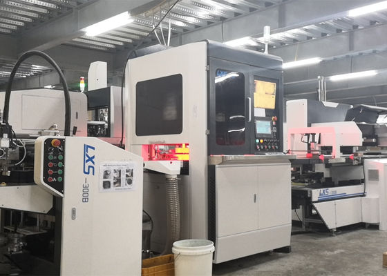 Máquina de papel pequena totalmente automático da caixa da dobradura do equipamento da cartonagem da máquina da cartonagem de LS-300B