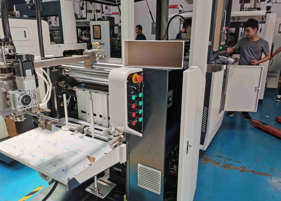 máquina Max Cardboard L550XW400mm de 40pcs/Min Rigid Packaging Box Making