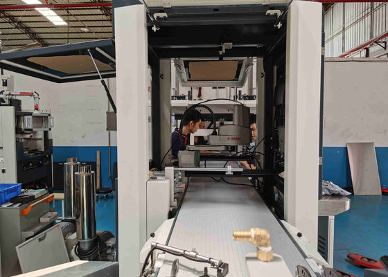 Alta velocidade rígida da altura 12mm 100mm da caixa da máquina da cartonagem do cartão