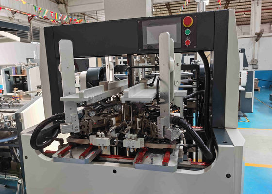 Máquina rígida 250mm de empacotamento da fabricação da caixa de papel da máquina da cartonagem da largura 50mm da caixa