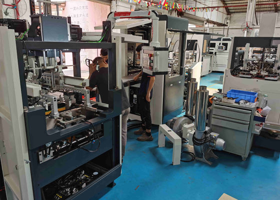 máquina de empacotamento 40pcs/Min High Speed da cartonagem do vinho rígido esperto
