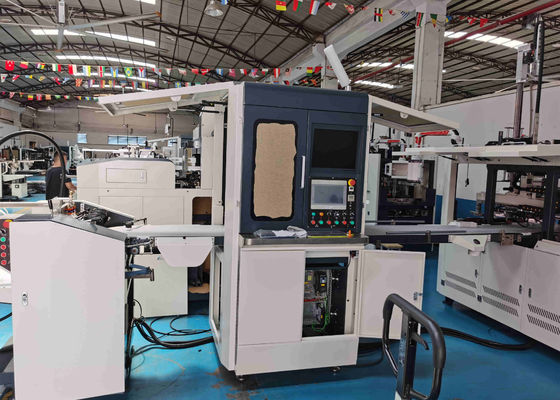 40pcs/Min Gift Box Making Machine L120XW70mm que posiciona a colagem