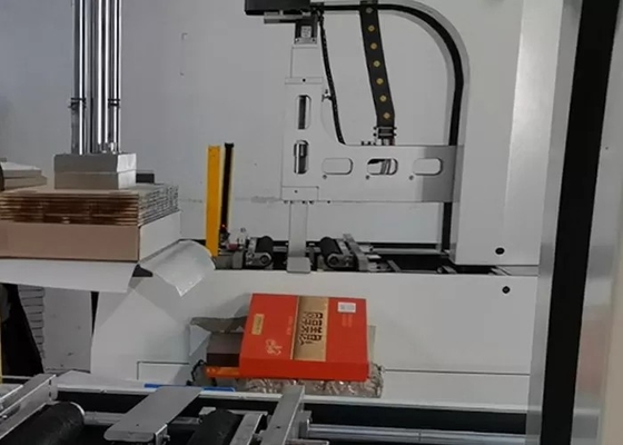 Ajuste automático inteligente inteligente de várias máquinas de formação de caixas rígidas