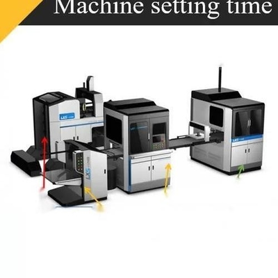 máquina de embalagem automática estabelecida totalmente automático da caixa da máquina da dobradura da caixa 1246B
